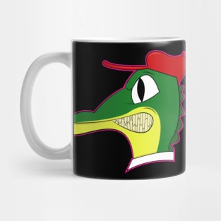 cocodrilo con gorra en estilo graffiti Mug